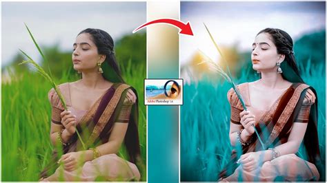 Photoshop 7 0 Skin Retouching And Background Color Grading Tutorial