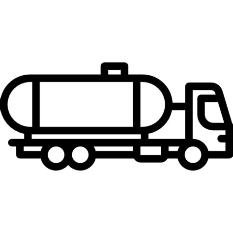 Tanker Truck Diesel Tank Truck Oil Vehicle Transport Petrol Icon