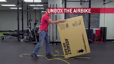 Assault Air Bike Assembly Youtube