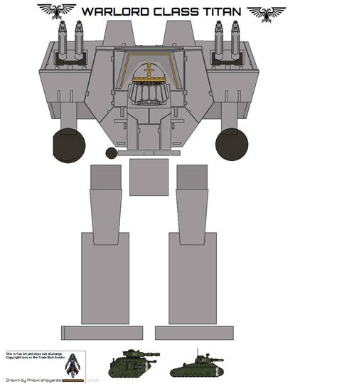 Lucius Pattern Warlord Titan By Anowishipyards On Deviantart