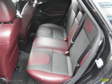 Tuscany Red Interior 2013 Ford Focus Titanium Hatchback Photo #71735174 ...