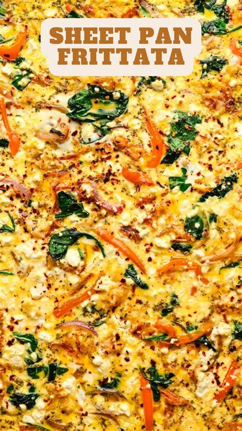 Sheet Pan Frittata – 9am Chef