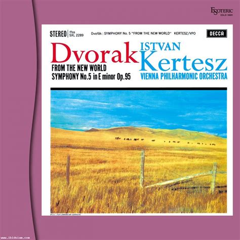 Istvan Kertesz Dvorak Symphony No From The New World Japanese