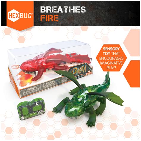 Hexbug By Innovation First Hexbug Remote Control Dragon Rechargeable