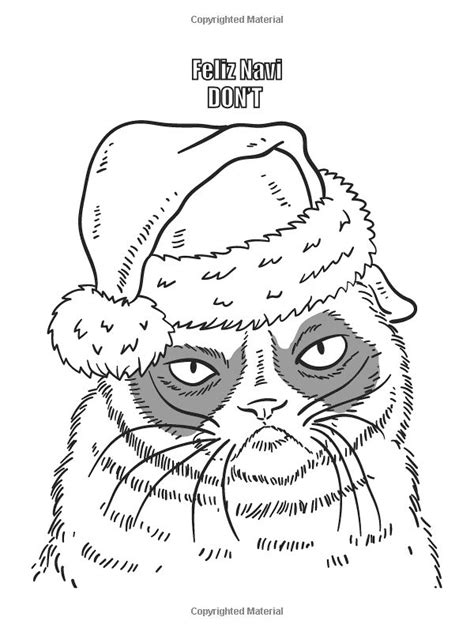 Free Grumpy Cat Coloring Pages