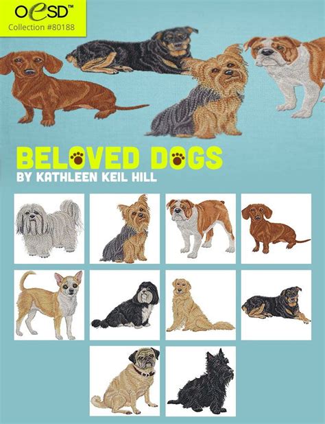 These 10 Tail Wagging Machine Embroidery Designs Are A Must Have For