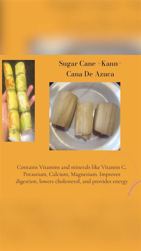 Sugar Cane | Healthy snacks, Nutrition, Fruit snacks