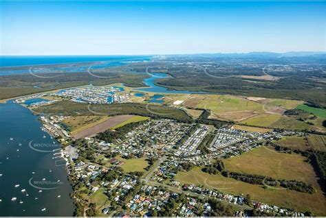 Aerial Photo Jacobs Well QLD Aerial Photography