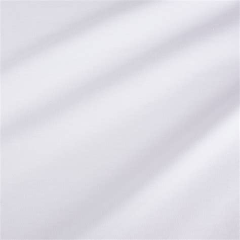 Optical white organic cotton heavy interlock - GOTS