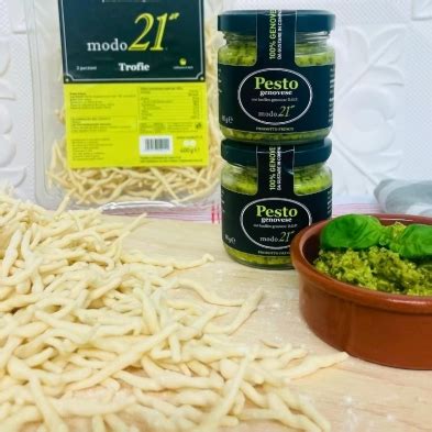 Trofie Fresche E Pesto X Piatti Acquista Online Molo Modo