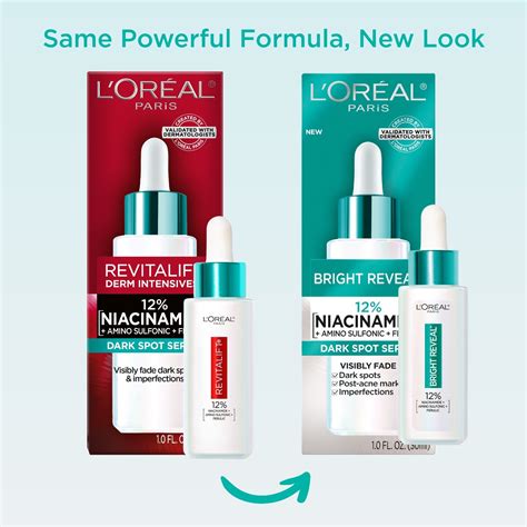 bright reveal  niacinamide amino sulfonic ferulic acid dark