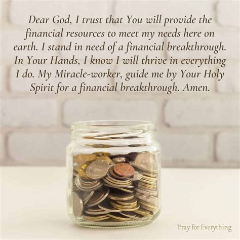 Powerful Prayers For Financial Breakthrough