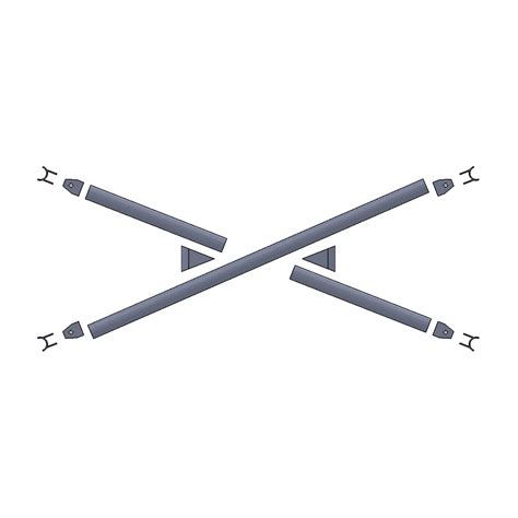 PAIR OF DOOR REINFORCEMENTS | Accessories Roll Cages | OMP Racing EU