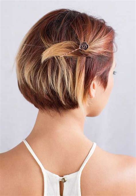 Short Hair Idea With Bobby Pin Short Hair Styles Easy Rose Hair