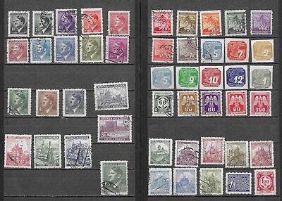 49 Vintage CZECHOSLOVAKIA BOHEMIA MORAVIA Used Stamps A 67 EBay