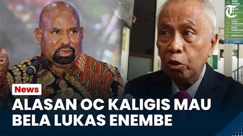 Alasan OC Kaligis Mau Bela Lukas Enembe Sebut Membela Seseorang Adalah