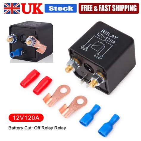 V Dc A Car Relay On Off Heavy Duty Split Pin Starter Switch