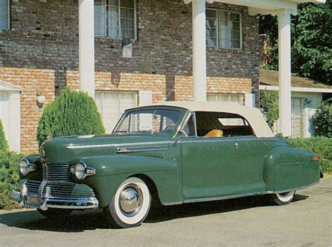 1942-48 Lincoln Zephyr Convertible Coupe Convertible Tops and Convertible Top Parts