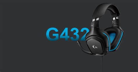 Наушники Logitech Wired Gaming Headset G432 Black (981-000770) купить в ...