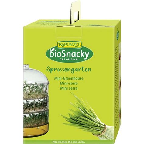 Rapunzel Biosnacky Mini Greenhouse Piccantino Online Shop International