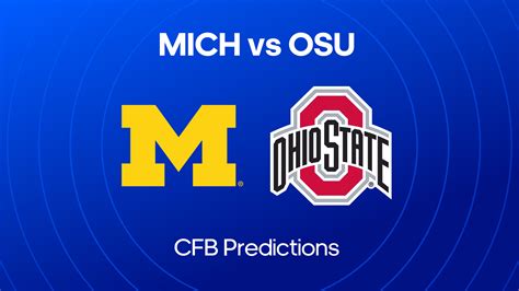 Michigan Vs Ohio State Picks Best Bets 30th Nov 2024 College