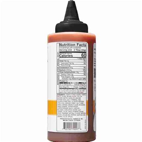 Kinders Honey Hot BBQ Sauce 15 5 Oz Food E Concepts