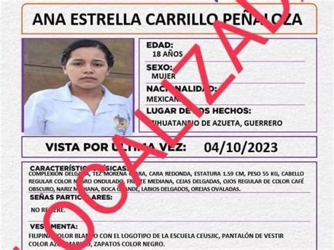 Localizan A Joven Mujer Reportada Como Desaparecida En Zihuatanejo