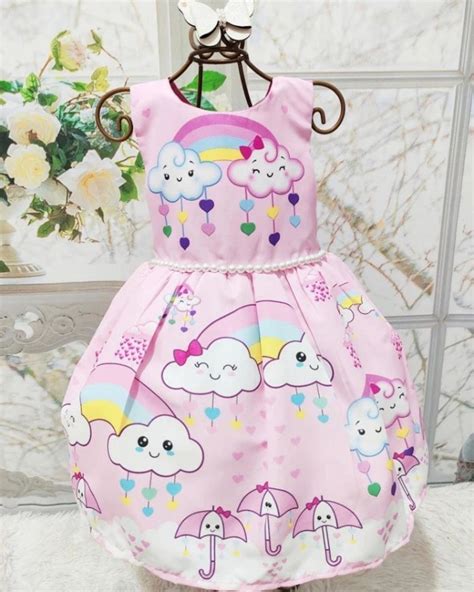 Vestido Chuva De Amor Elo7 Produtos Especiais