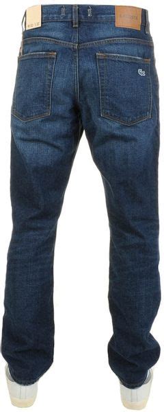 Lacoste Relax Fit Jeans Med Used Indigo In Blue For Men Lyst