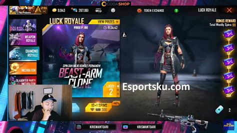 Diskon Spin Royale Ff Spesial Chrono Free Fire Esportsku