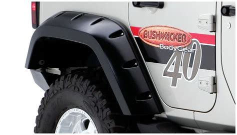 1987-2021 Jeep Wrangler Bushwacker Fender Flares - FAST & FREE Shipping!