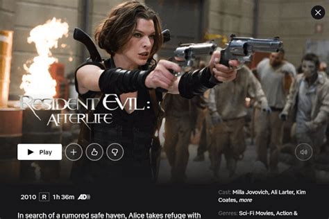 Watch Resident Evil Afterlife On Netflix From Anywhere In The