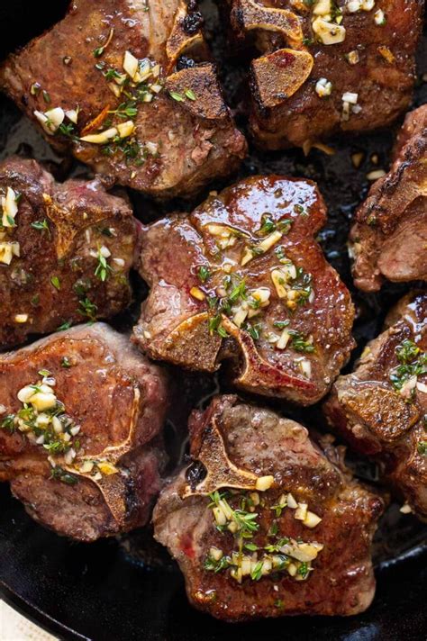 Lamb Loin Chops With Lemon And Thyme Ifoodreal