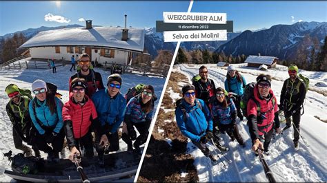 Weizgruber Alm Selva Dei Molini Youtube