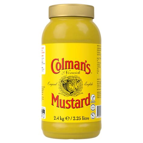 Colmans Original English Mustard 24kg Bb Foodservice