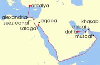 Timetables For Cruises From Doha Qatar On March