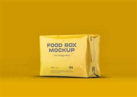 Premium Psd Food Box Mockup