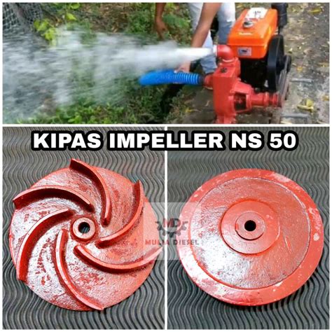 Jual Impeller Kipas Pompa Air Irigasi Ns Ns Inci Shopee Indonesia