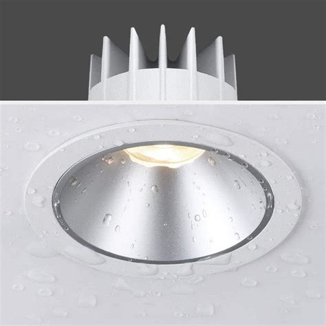 White Ip Waterproof Downlight Spotlight Air Conditioner Shower