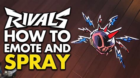 How To Use Sprays And Emotes In Marvel Rivals Youtube