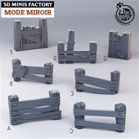 Fences From Cast N Play Heroes And Enemies Blitz Accessories