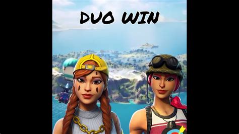 Epic Fortnite Duo Win Youtube