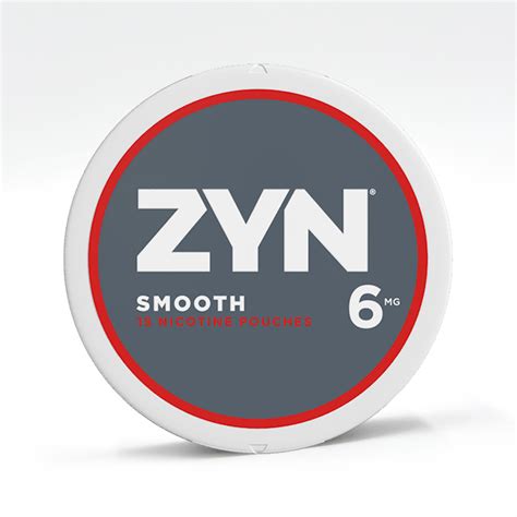 Zyn Smooth Nicotine Pouches 6mg X 15 Discount Smokes