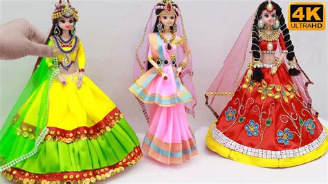 South Indian Bridal Dress And Jewellery Doll Decoration Design