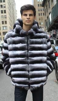 Mens Chinchilla Fur Jacket 1444 Chinchilla Fur Chinchilla Coat Fur