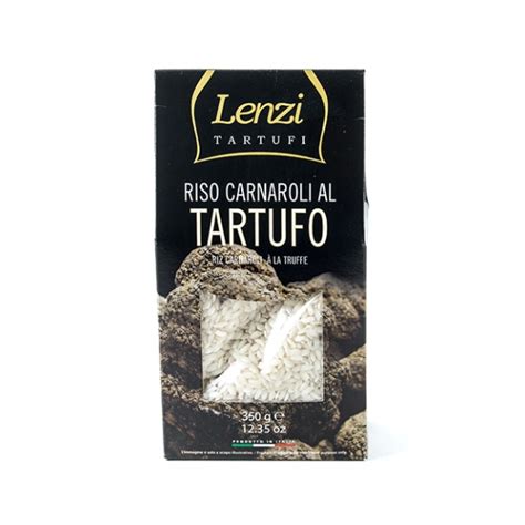 Riso Carnaroli Al Tartufo Confezione Astuccio Gr Lenzi Tartufi