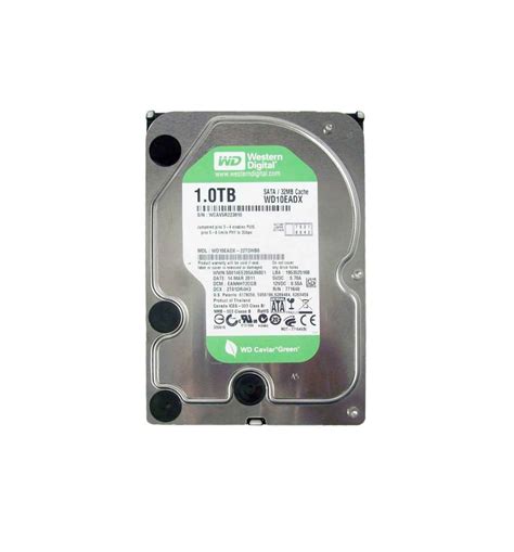 WD10EADX Western Digital Caviar Green 1TB SATA Internal Hard Disk