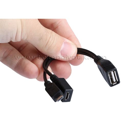 Dark Micro Usb Erkek Usb Di I Micro Usb Di I Otg Y Kablo Dk Cb