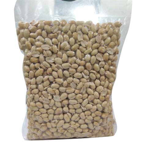 Bold Blanched Peanuts Vacuum Pack Blanch Peanut Packaging Size 200gm