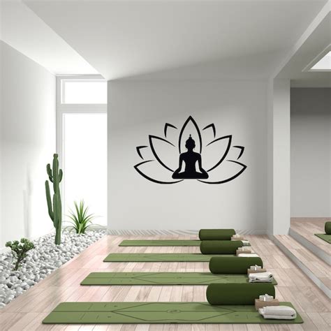 Buddha Wall Decal Etsy